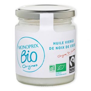 Monoprix Bio Huile vierge de noix de coco bio