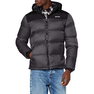 Schott NYC UTAH2 Jacket Mixte, Noir, 3XL