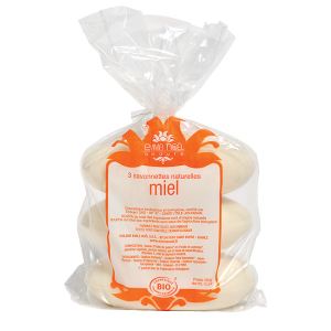 Emma No&euml;l Miel - 3 savonnettes naturelles Bio