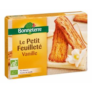 Bonneterre Le Petit Feuilleté à La Vanille (Pur Beurre) 120g