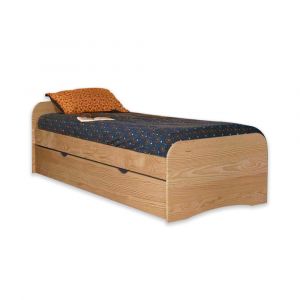 Lit bois massif 90x190 cm