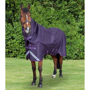 Couverture d'extérieur pour cheval avec couvre-cou classique Premier Equine Stratus 600D Series 0 g