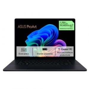Asus ProArt P16 H7606WR-DRFSE004W 16" Ecran tactile 120Hz AMD Ryzen AI 9 HX 32 Go RAM 2 To SSD Noir