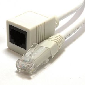 Image de Kenable 007015 - Rallonge Ethernet RJ45 Cat.6 UTP 10 m