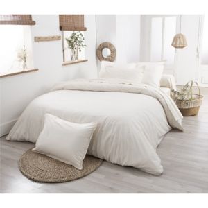 Tradilinge Draps housse AUTHENTIQUE DUNE - Couleur 140x190 cm - Taille Blanc