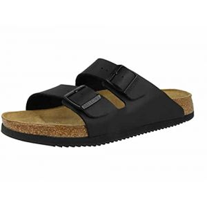 Birkenstock Arizona Bout Ouvert pour Homme, Noir Normal, 48 EU