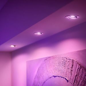 Philips Hue White & Color Ambiance Centura Projecteur, GU10, 8720169319097,
