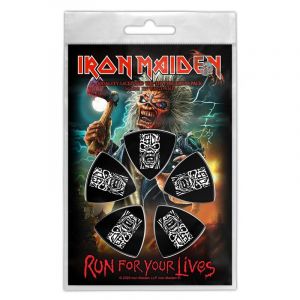 Iron Maiden Run For Your Lives - Mediator - noir - Onesize - 100% nylon