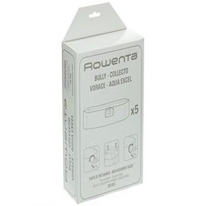 Rowenta 5 sacs papier collecto Wet & Dry pour aspirateur RU010