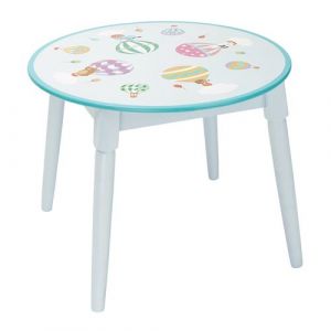 Fantasy Fields Table enfant en bois montgolfière (sans chaise)