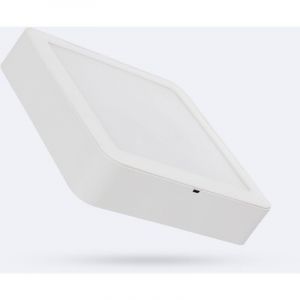 TechBrey Plafonnier LED Carr&eacute; 6W 120x120 mm Blanc Neutre 4000K 120 mm