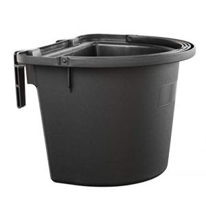 No brand Plastique Panaro 30086M.079 Mangeoire Chevaux, Noir, 345 x 395 x 270 cm