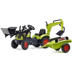 Image de CLAAS Tractopelle a pédales Arion 410 avec e cavatrice
