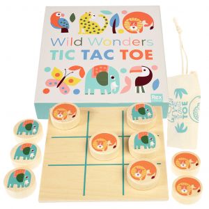 Tic tac toe en bois Rex London Wild Wonders
