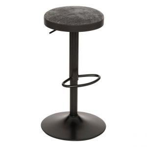 Tabouret de bar Ilsa gris foncé