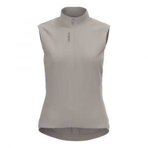 Odlo Essential Windproof Gilets De Course Femmes - Gris
