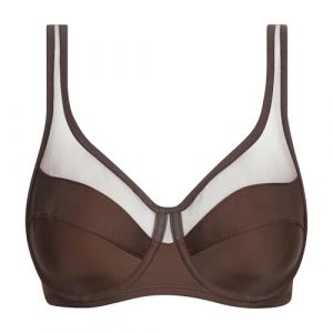 DIM Homme avec Armatures Generous Classique X1 Soutien-Gorge, Bleu Klein/Orange Nacre, 90B EU