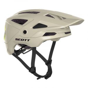 Scott Stego Plus (CE) - Casque VTT Beige / Radium Yellow S (51 - 55 cm)
