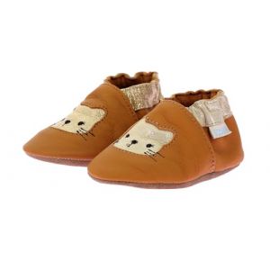Robeez Chaussons enfant WILD KITTEN Marron - Taille 17 / 18,19 / 20,21 / 22