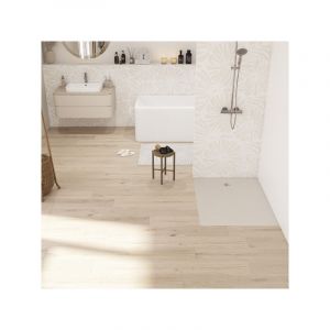 Kinedo Receveur extra-plat 100X80 Kinesurf Nova Lin mat RD1234LM