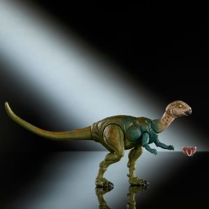 Mattel Jurassic World Figurine Dinosaure articul&eacute;e Dryosaurus, Design Haut de Gamme avec Yeux r&eacute;alistes, 17 articulations et m&acirc;choire suppl&eacute;mentaire, JKM92