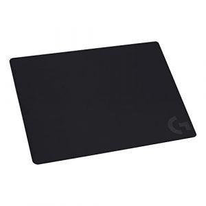 Logitech G G240 Cloth Tapis de souris de jeu, Optimisé pour les capteurs, Friction modérée,Tapis de souris antidérapant, Accessoires de jeu Mac et PC, 340 x 280 x 1 mm