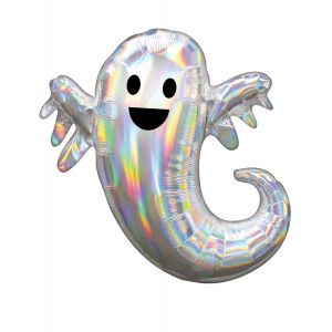 Ruedelafete Ballon aluminium fantôme iridescent 71 cm - Couleur Multicolore