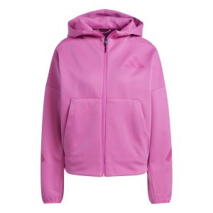Adidas Sweatshirt &agrave; capuche full zip femme Z.N.E.