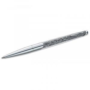 Swarovski 5534318 - Stylo &agrave; billes Crystalline Nova Gris M&eacute;tal Chrom&eacute;