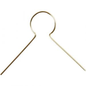 Creotime pendentif en métal 22 mm or 25 pièces