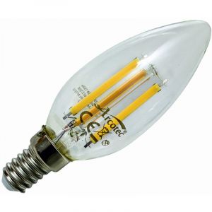 Arcotec Ampoule led filament E14 flamme 6W 750Lm 2700K - garantie 2 ans