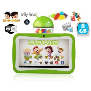 Image de Yonis Yokid 8 Go - Tablette tactile 7" sous Android 4.1 (4 Go interne + Micro SD 4 Go)