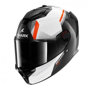 Shark Casque int&eacute;gral Spartan GT Pro Carbon Dokhta carbone/white/oran