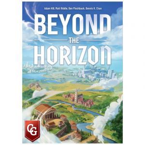 Capstone Games Beyond The Horizon | Civilization Board Game | Explore, Expand, and Advance Your Society | 1–4 Players | 90–150 Min | Ages 14+ | English