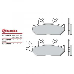 Brembo Plaquettes de frein métal fritté 07YA25SA