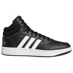 Image de Adidas Formateurs Hoops 3.0 Mid EU 44 2/3 Core Black / Ftwr White / Grey Six