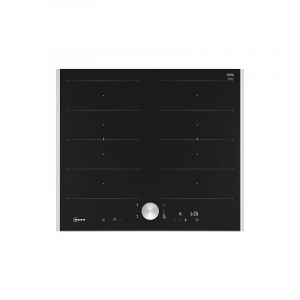 Neff T66TTX4L0 - Plaque à induction autonome Flex avec commande Twist Pad N90 - Largeur 60 cm - Noir avec cadre - Home Connect