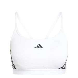 Adidas Femme AeroReact Training Bra, White, S