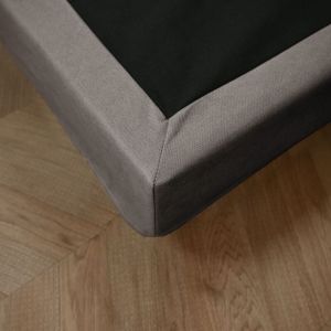 Someo Cache-sommier beige RONDA 140x190 cm - Ronda