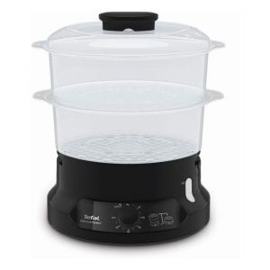 Tefal Cuiseur vapeur - VC139810 - 800 W - 6 l - 2 récipients amovibles