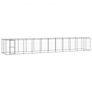 VidaXL Chenil Ext¿¿Rieur Acier Avec Toit 26,62 M?