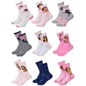 Spirit Chaussettes Pack Fille Pack De 9 Paires Chaussettes Surprise