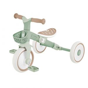 Globber Tricycle Learning Trike 2-en-1 ecologic Sauge