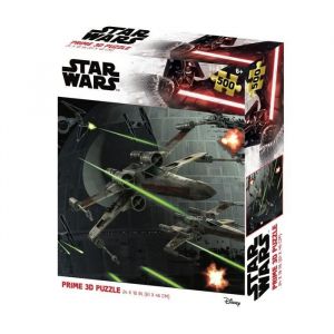Puzzle lenticulaire Prime 3D Star Wars Battle 500 pièces