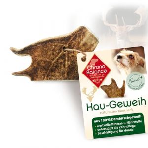 ChronoBalance natürliches Damhirsch Kaugeweih für Hunde