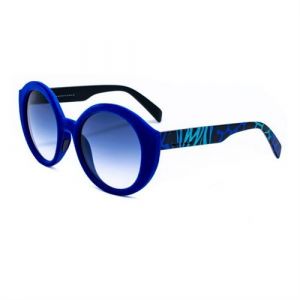 Italia independent Lunettes de soleil Femme 0905V-022-ZEB (53 mm) bleu