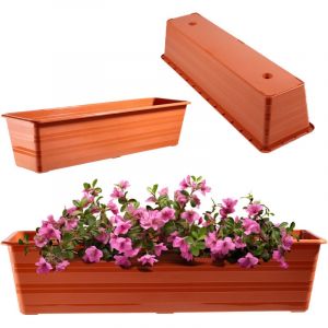 Pot de Fleur de Balcon 60cm Jardinière - Kadax