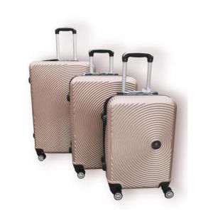 Set de 3 valises Abs " GERARD PASQUIER" - GOLD