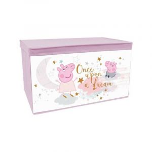 Fun House Peppa Pig Coffre a jouets Pliable 55 5 34 5 34 cm Pour enfant
