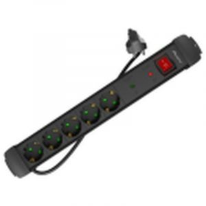 Lanberg Sp1-05f-0300-Bk Multiprise 3 M 5 Sortie(S) Ca Int?Rieure Noir